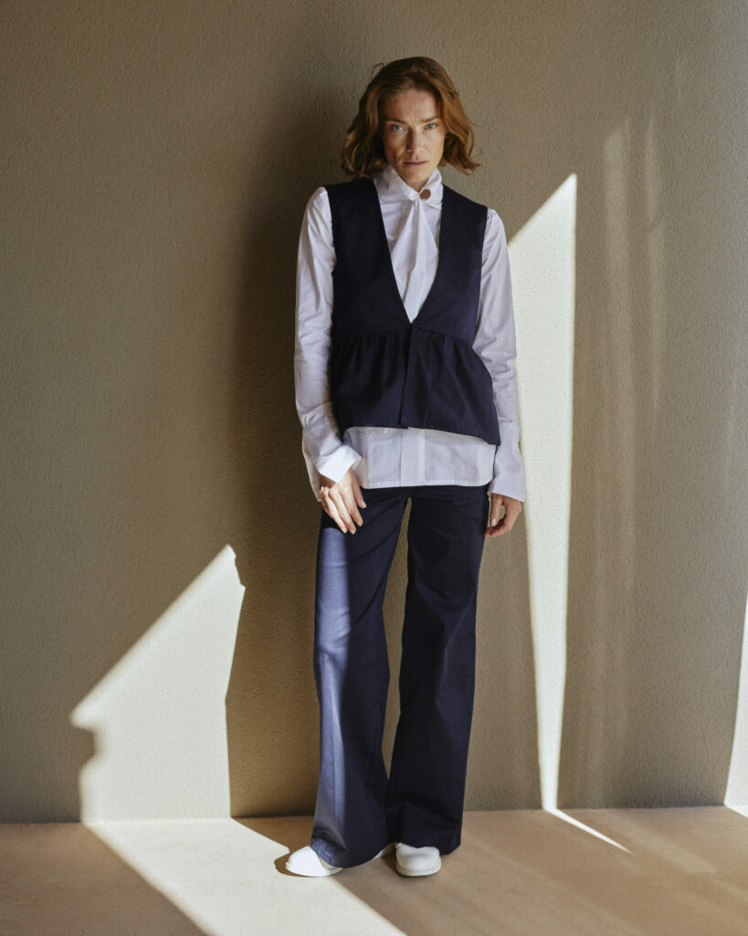 NAVY TROUSERS AW 25/26