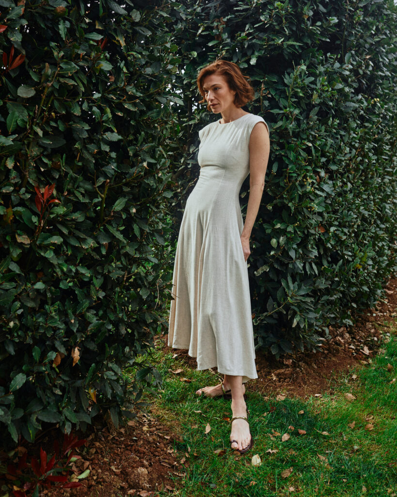 MIA DRESS SS26 LINEN BLEND