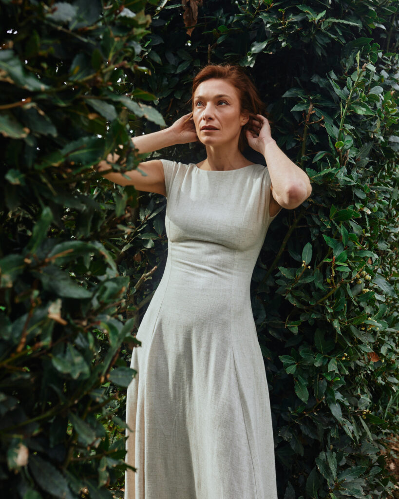 MIA DRESS SS26 LINEN BLEND