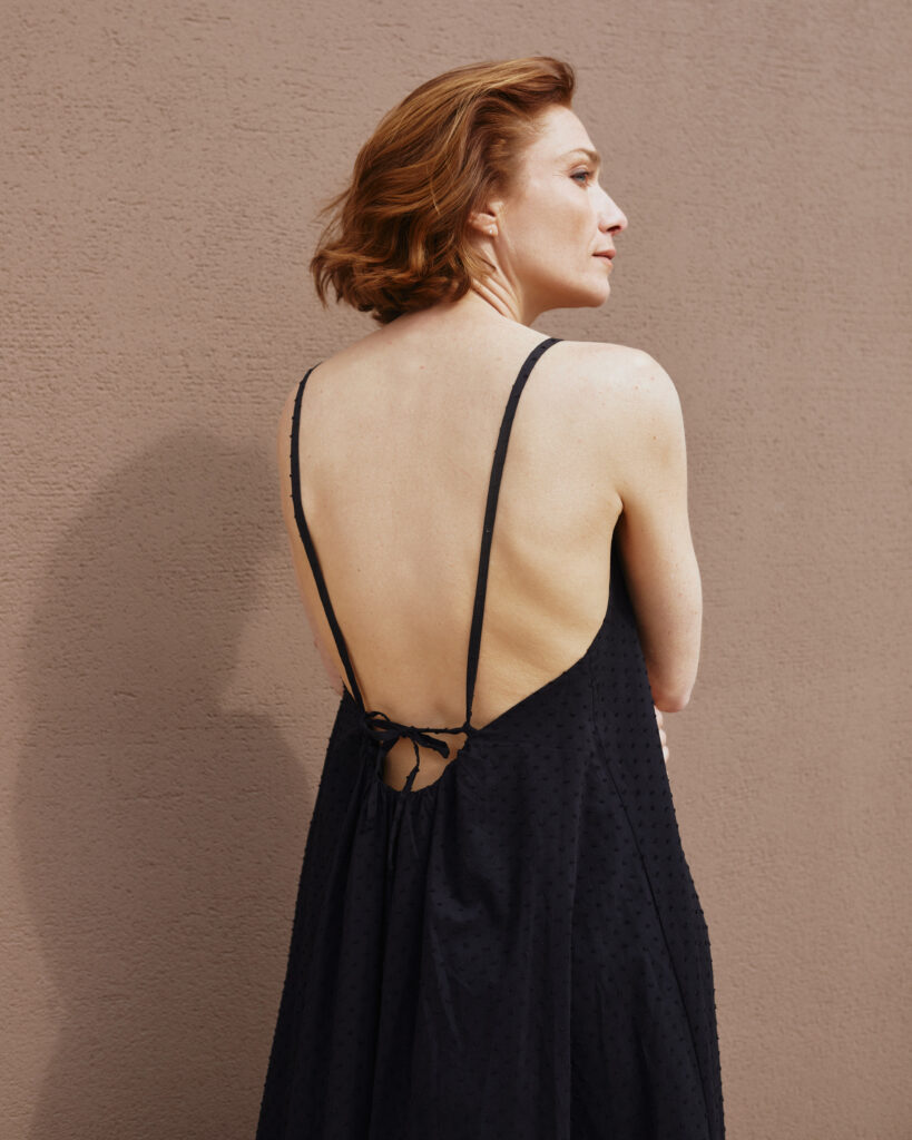 DOTT DRESS  backless